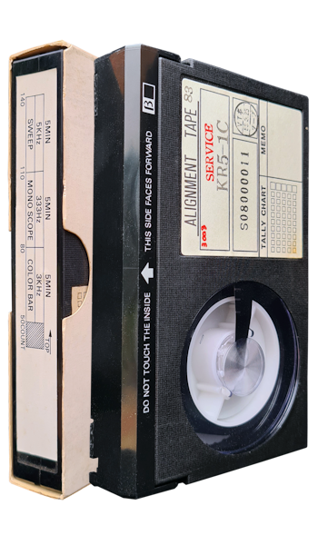 Sony KR5-1C L-125 Alignment Tape